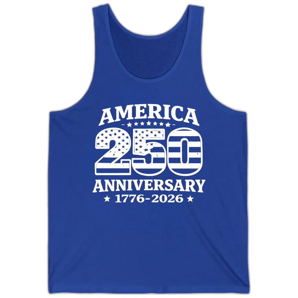 America 250th Anniversary Celebration Tank in True Royal