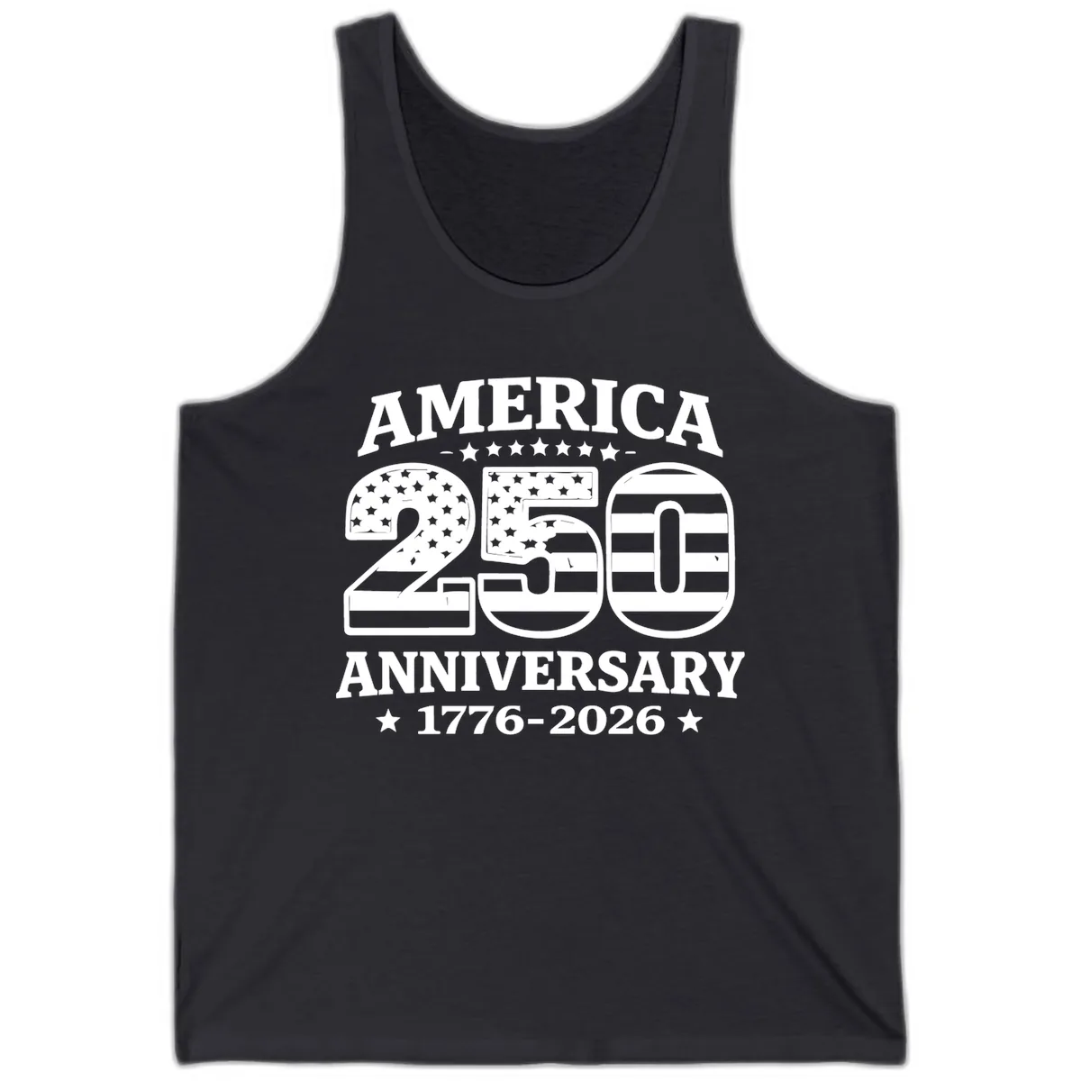 America 250th Anniversary Celebration Tank in Dark Grey