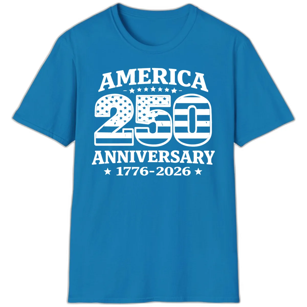 America 250th Anniversary Celebration T-Shirt in Sapphire