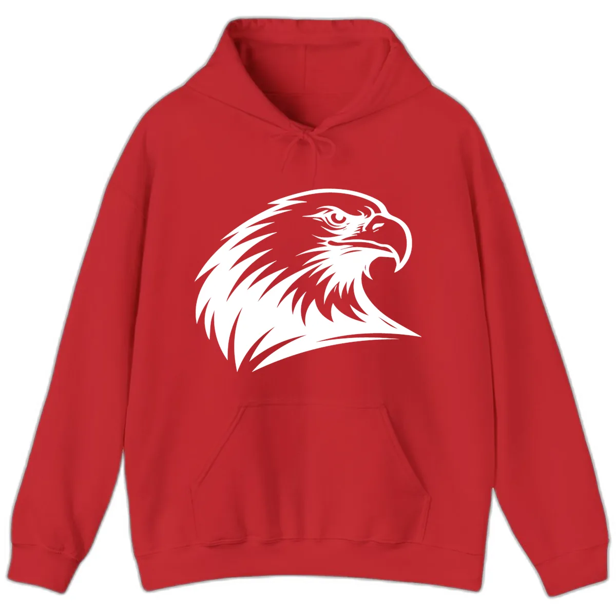 American Eagle Spirit Hoodie in Red