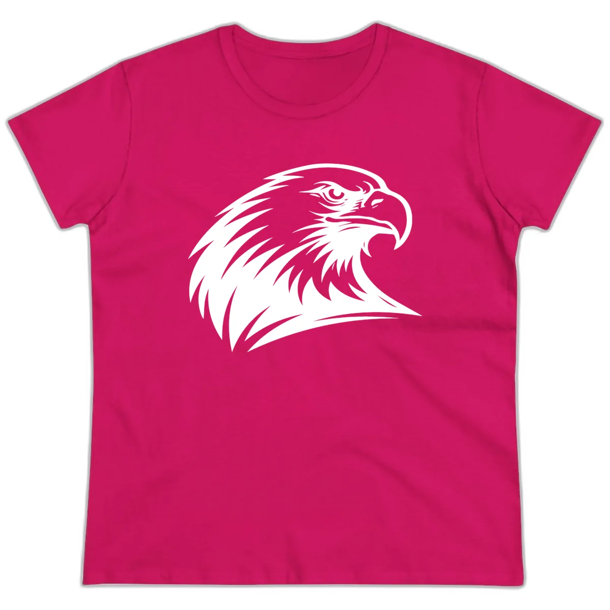 American Eagle Spirit Ladies Tee in Heliconia