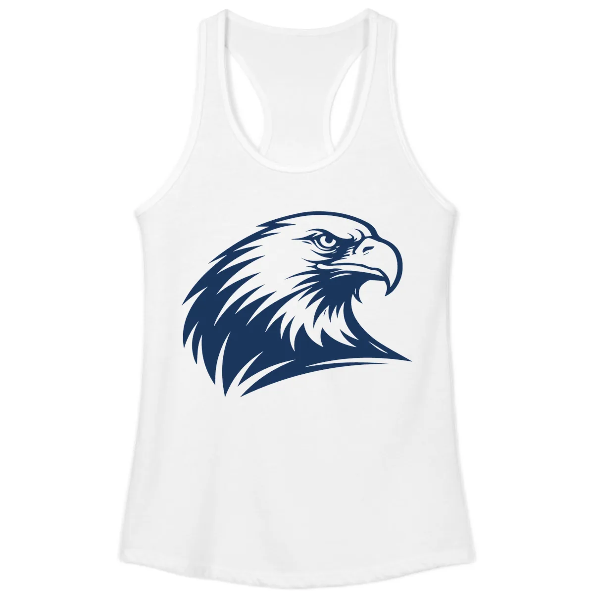 American Eagle Spirit Ladies Tank in White