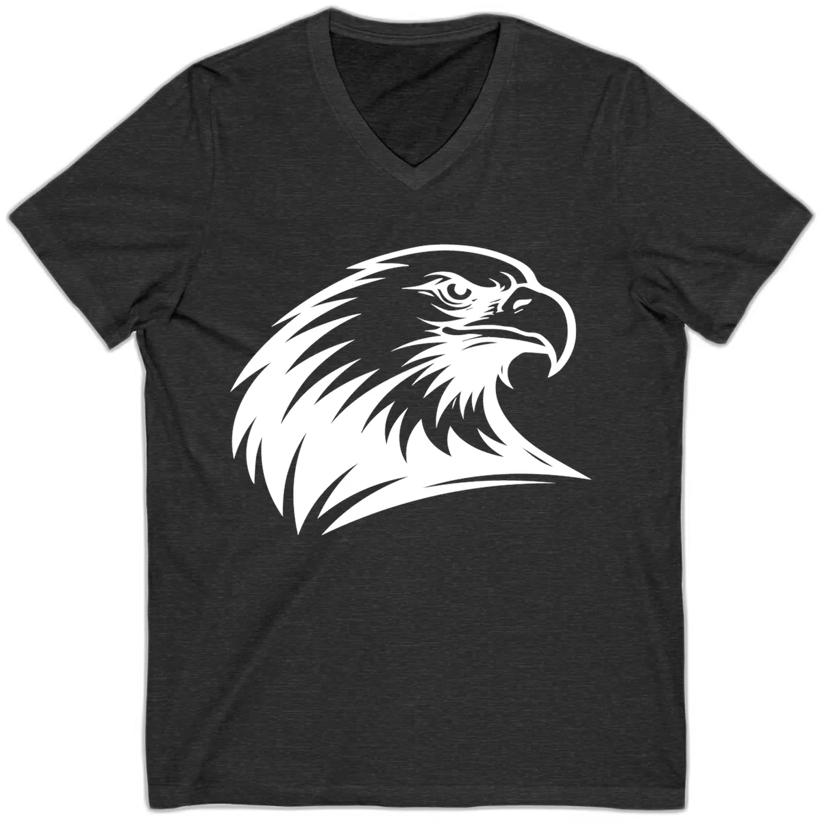 American Eagle Spirit V-Neck in Dark Grey Heather