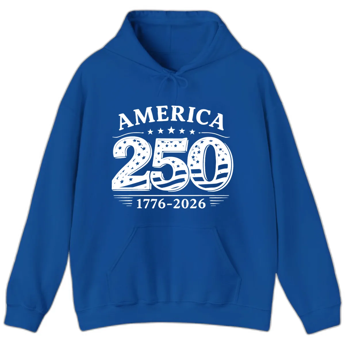America 250th Anniversary Celebration Hoodie in Royal
