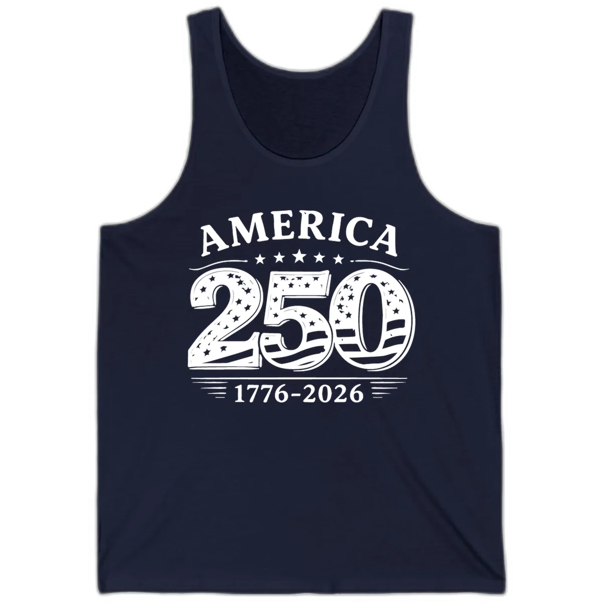America 250th Anniversary Celebration Tank in Navy