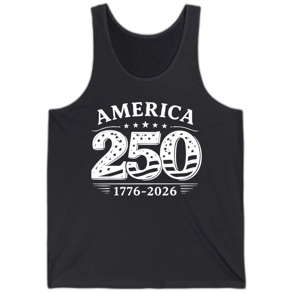 America 250th Anniversary Celebration Tank in Dark Grey