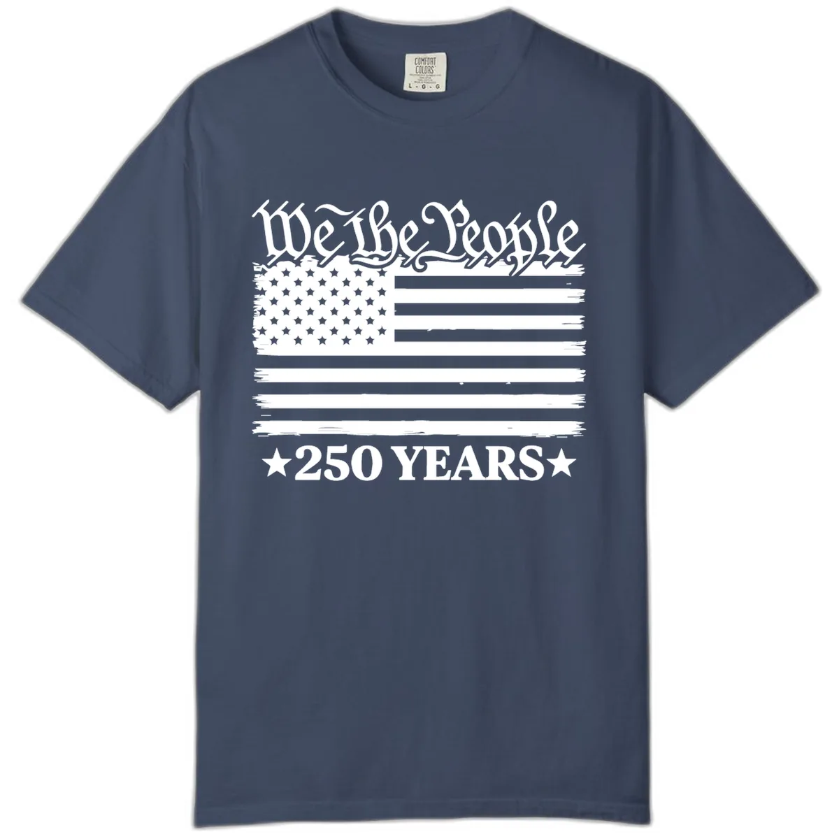 We The People 250 Years Celebration Comfort Color in Midnight
