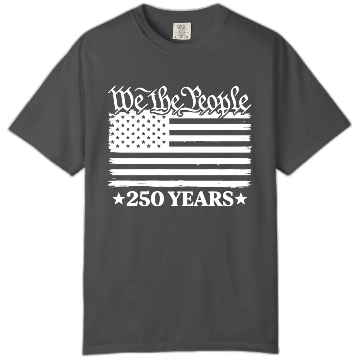 We The People 250 Years Celebration Comfort Color in Graphite