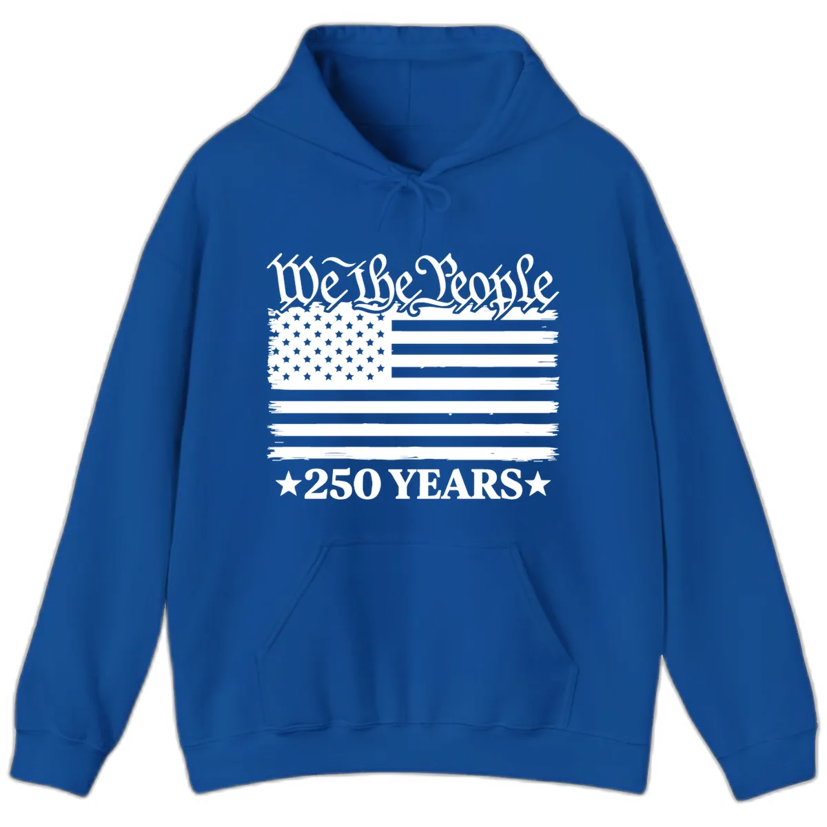 We The People 250 Years Celebration Hoodie in Royal