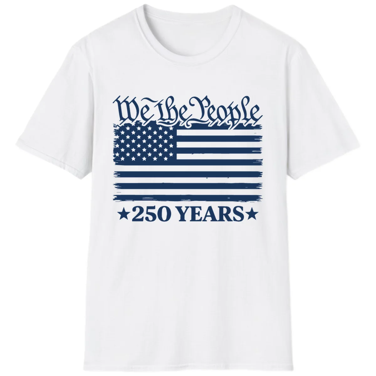 We The People 250 Years Celebration T-Shirt in White