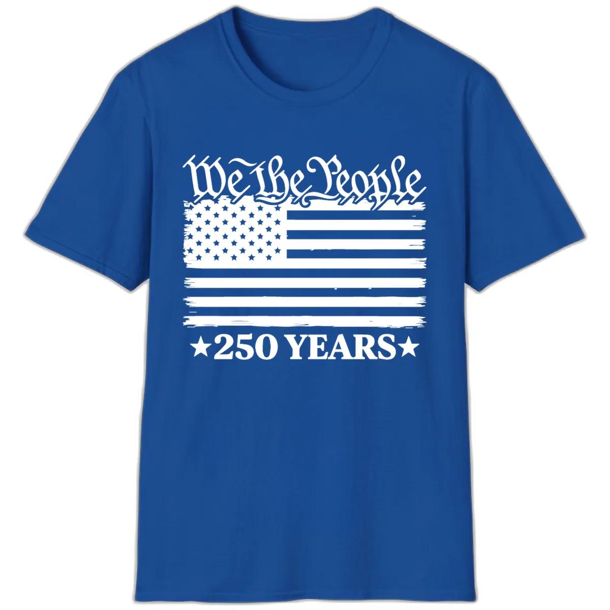 We The People 250 Years Celebration T-Shirt in Royal