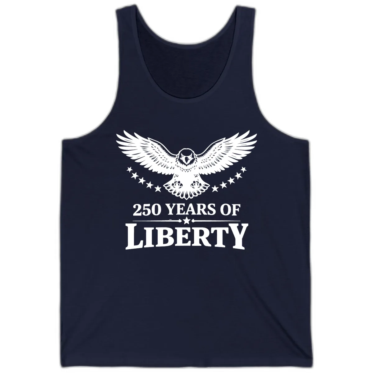 250 Years Of Liberty Eagle Celebration Tank in Navy