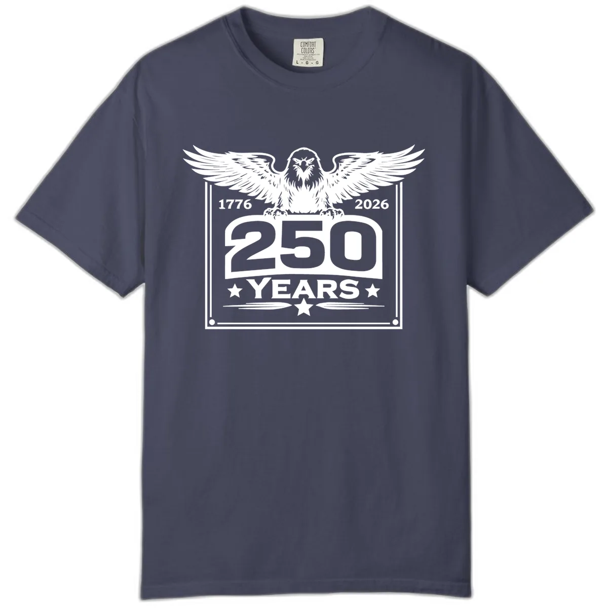America's 250th Anniversary Celebration Comfort Color in Denim