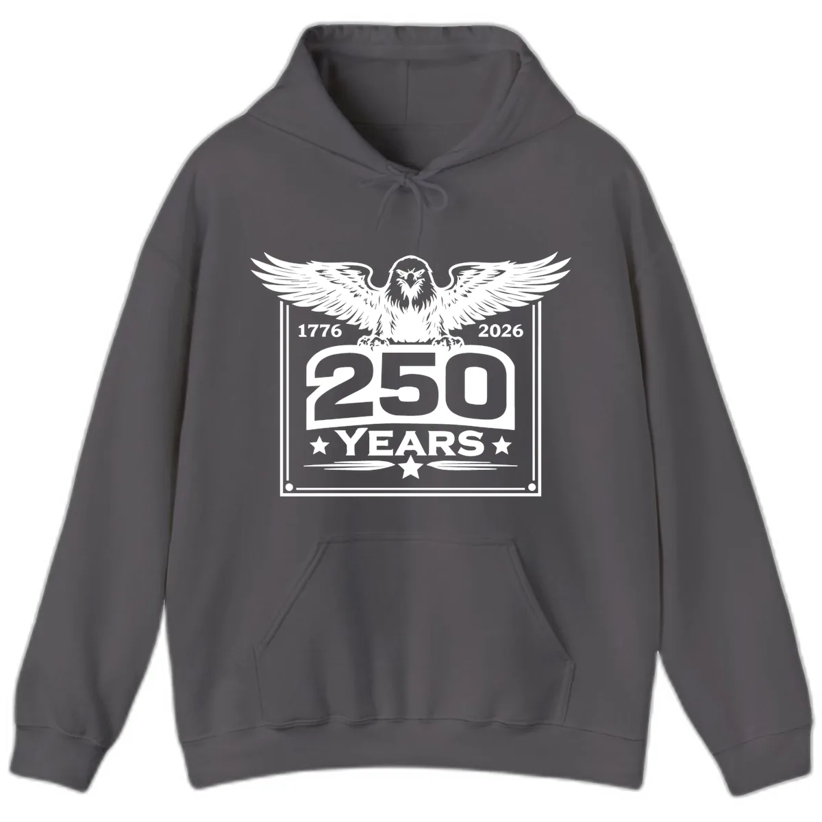 America's 250th Anniversary Celebration Hoodie in Charcoal
