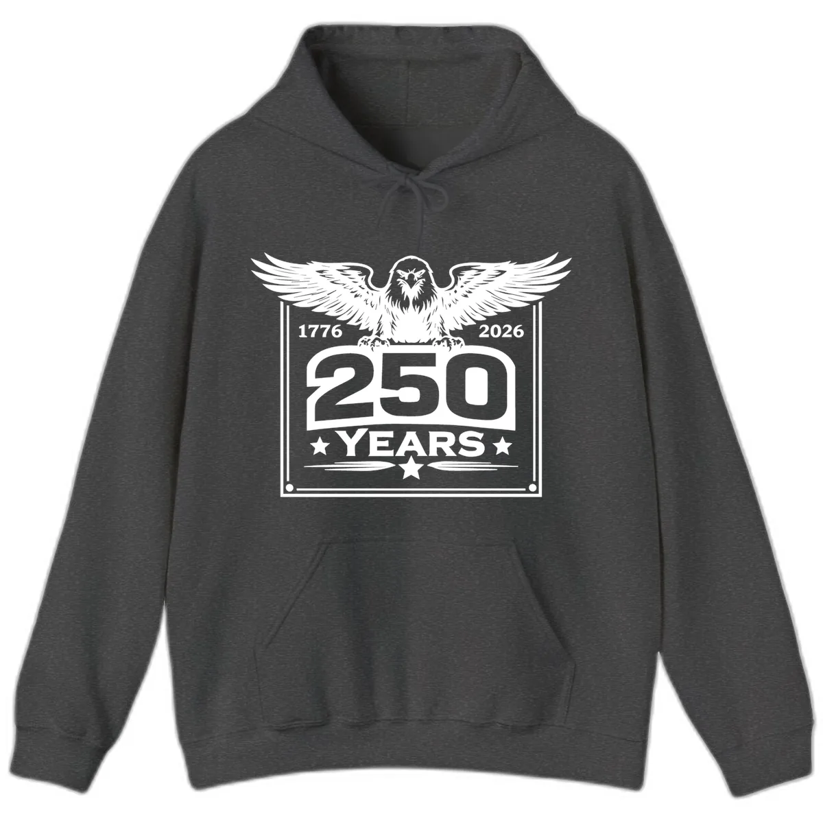 America's 250th Anniversary Celebration Hoodie in Dark Heather