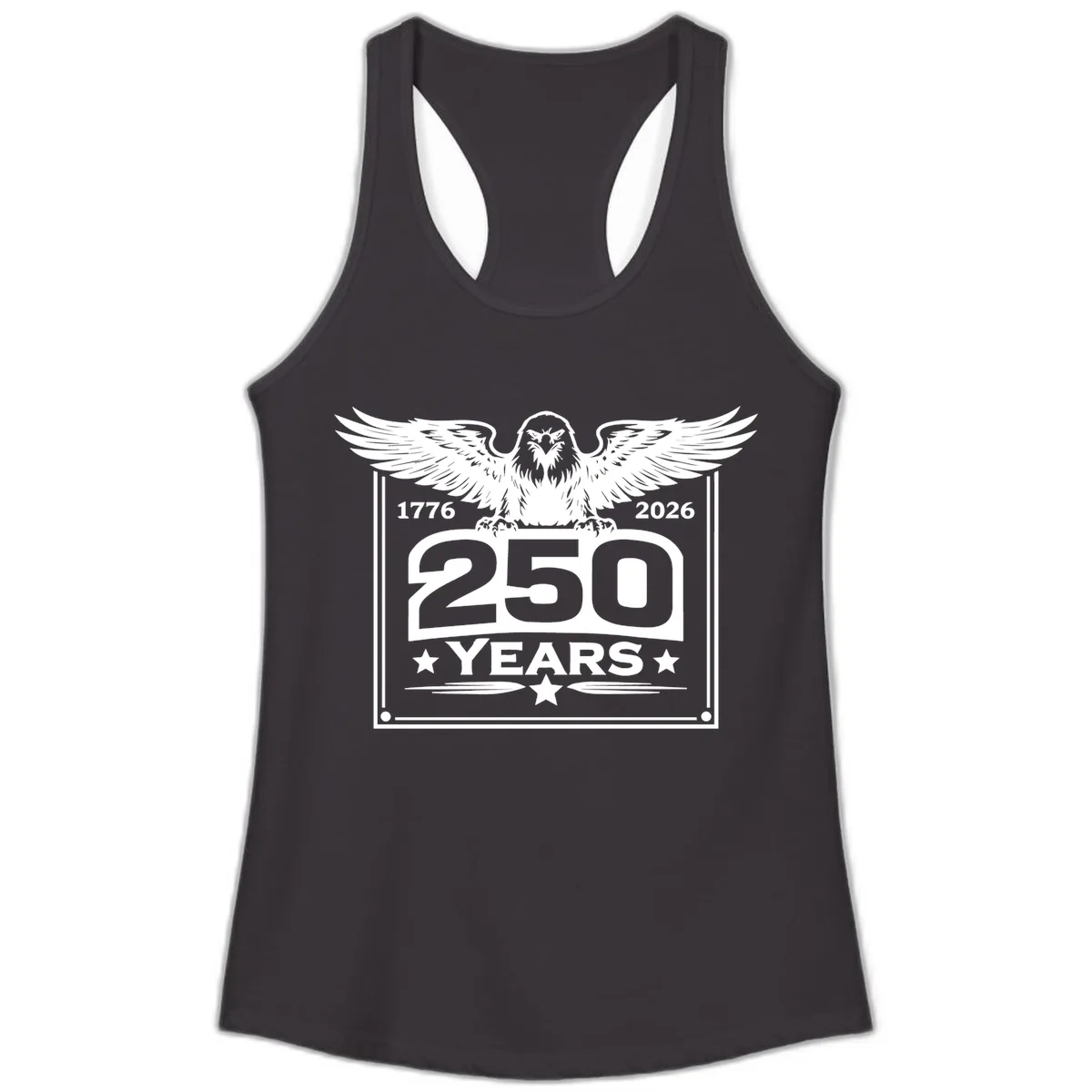 America's 250th Anniversary Celebration Ladies Tank in Black