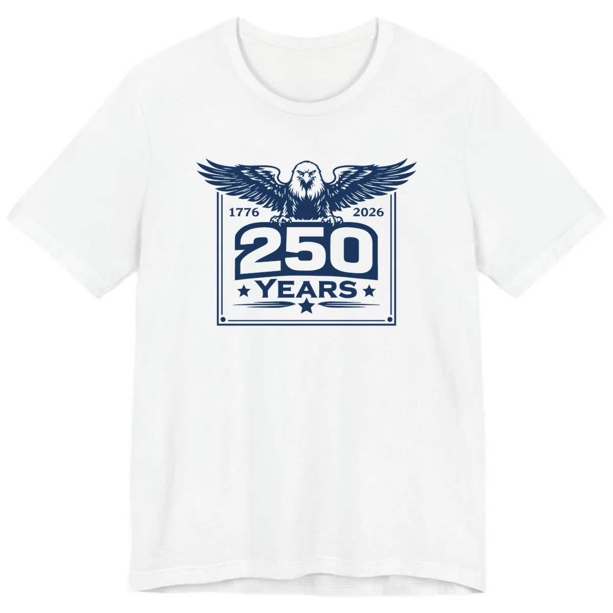 America's 250th Anniversary Celebration Premium T-Shirt in White