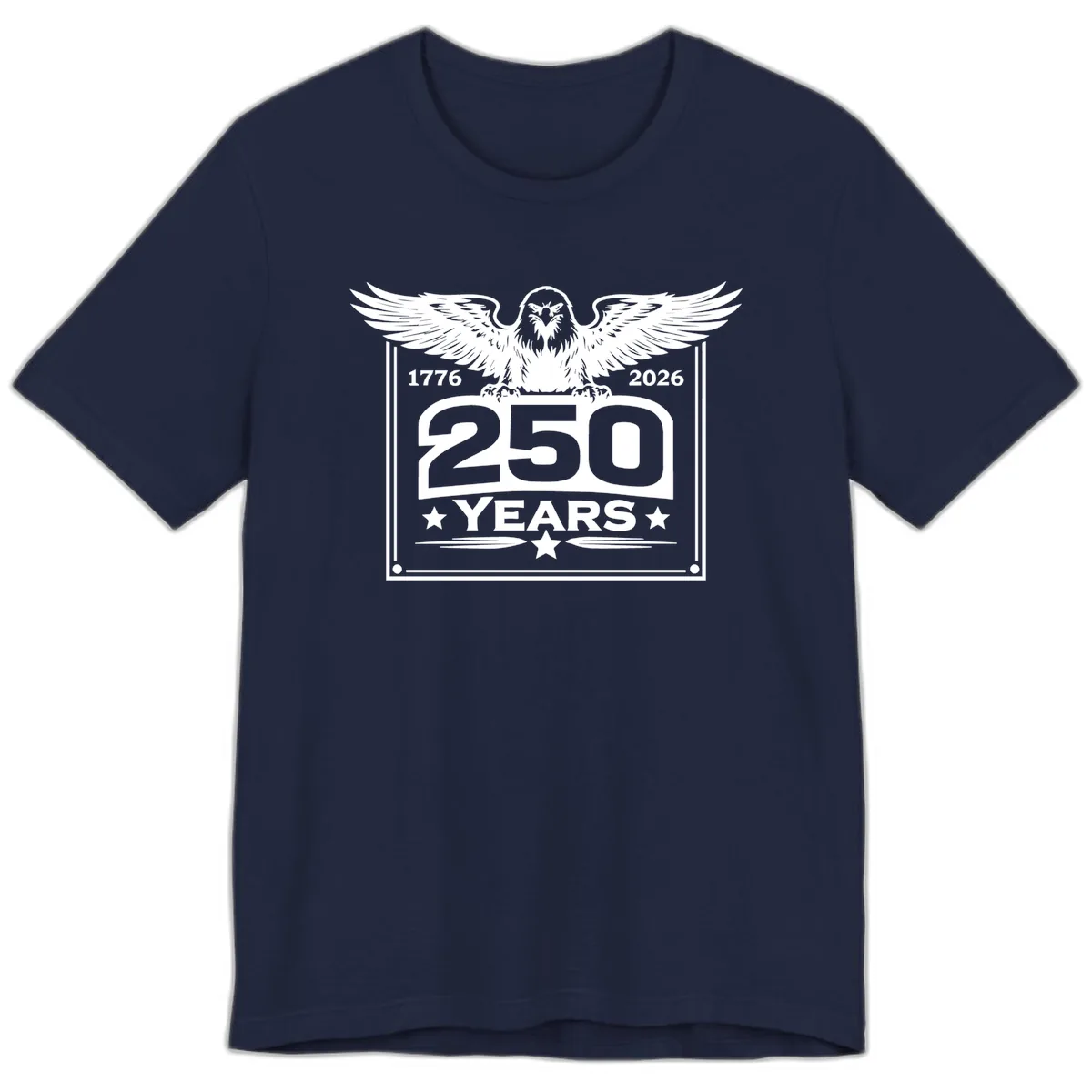 America's 250th Anniversary Celebration Premium T-Shirt in Navy