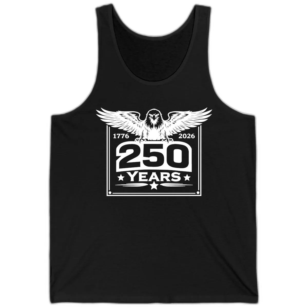 America's 250th Anniversary Celebration Tank in Black