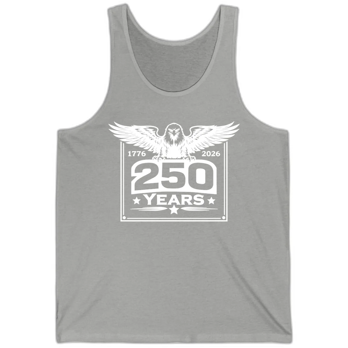 America's 250th Anniversary Celebration Tank in Athletic Heather