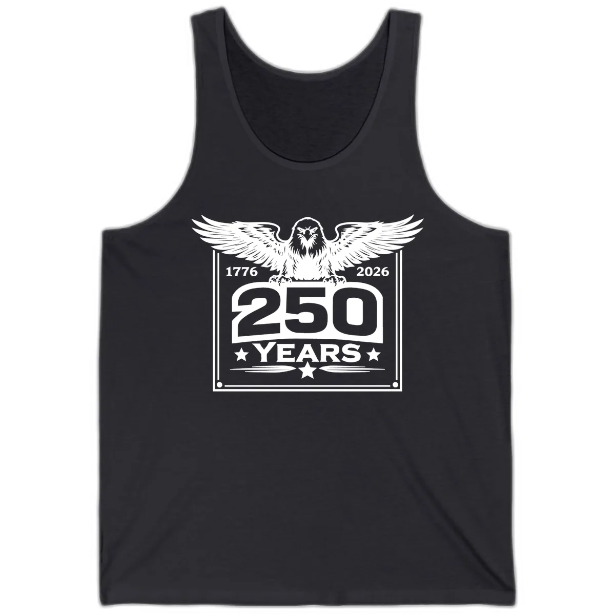 America's 250th Anniversary Celebration Tank in Dark Grey