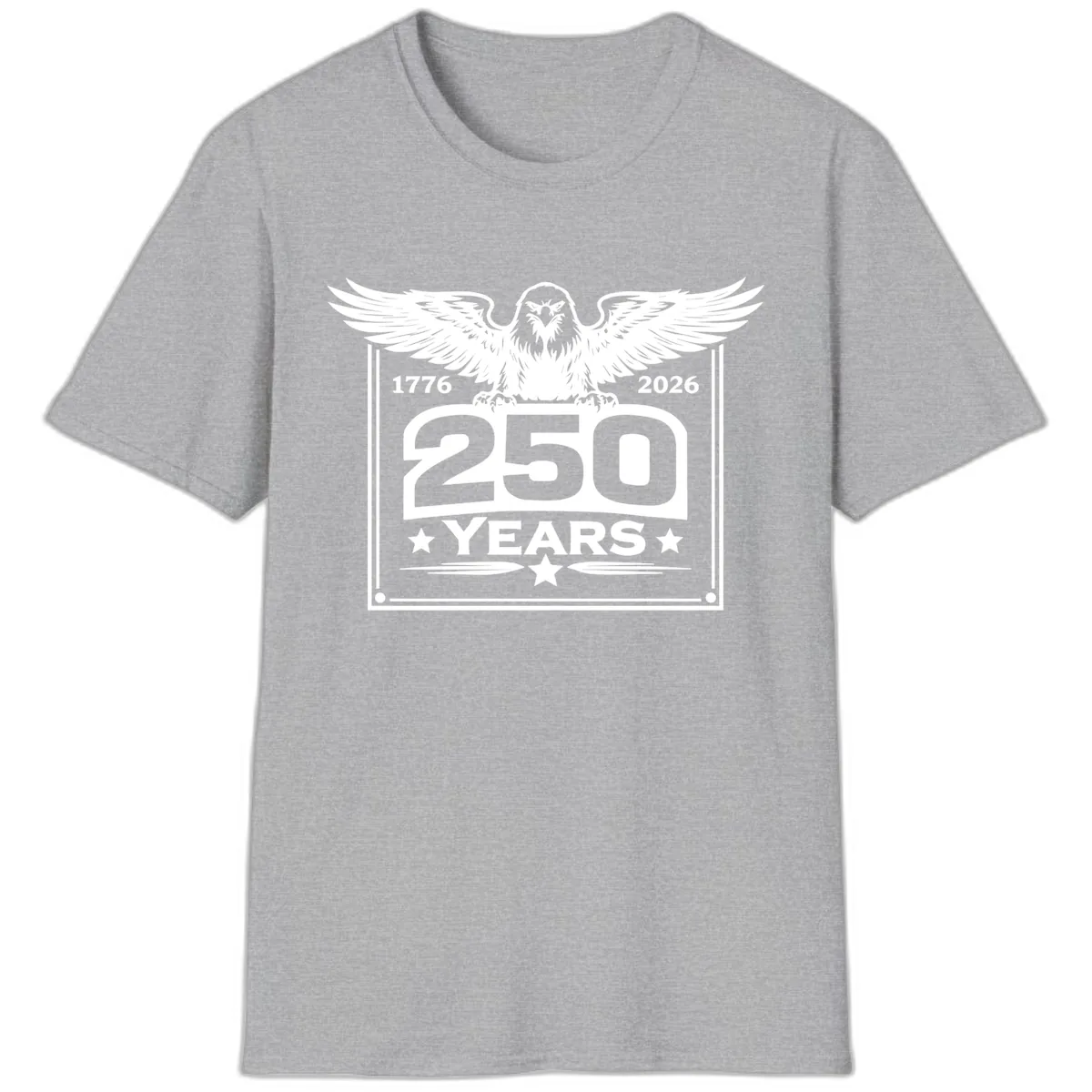 America's 250th Anniversary Celebration T-Shirt in Sport Grey
