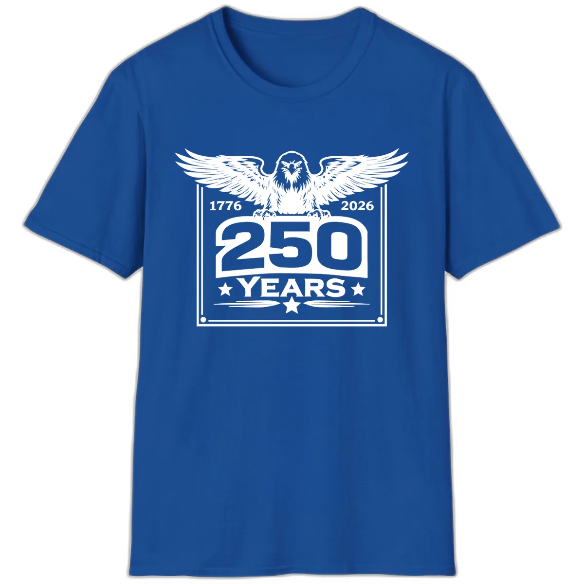 America's 250th Anniversary Celebration T-Shirt in Royal