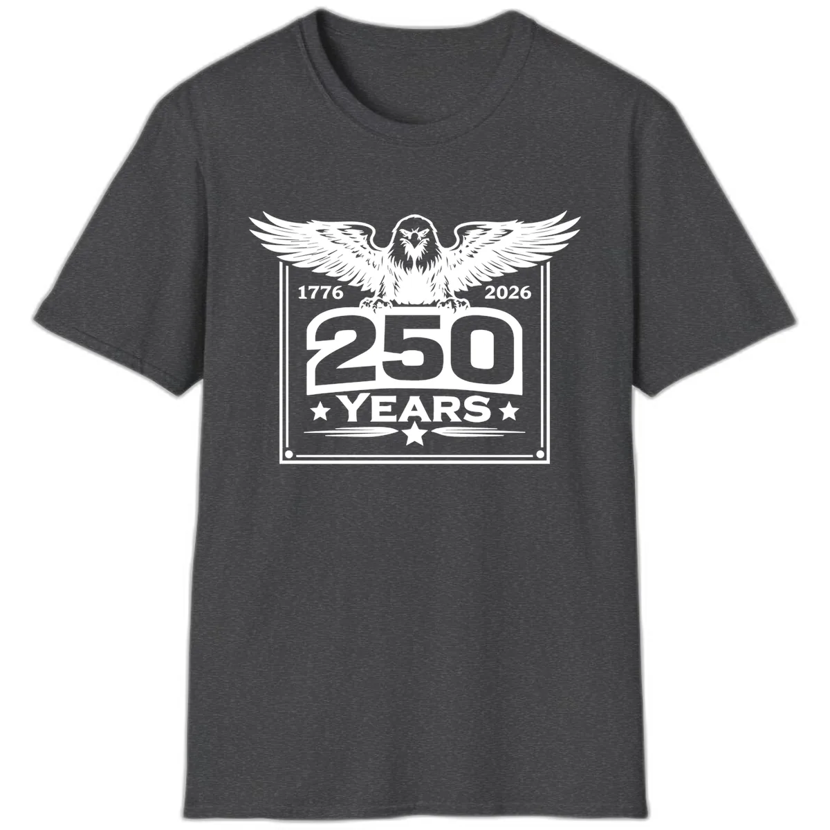 America's 250th Anniversary Celebration T-Shirt in Dark Heather