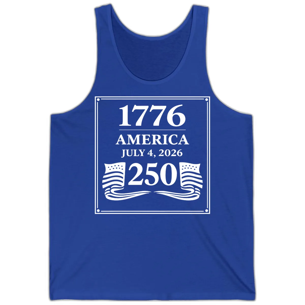 America 250th Anniversary Celebration Tank in True Royal