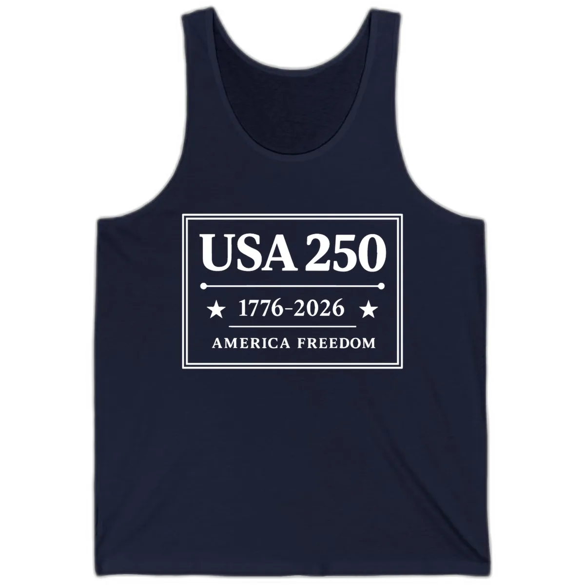 USA 250 America Freedom Celebration Tank in Navy