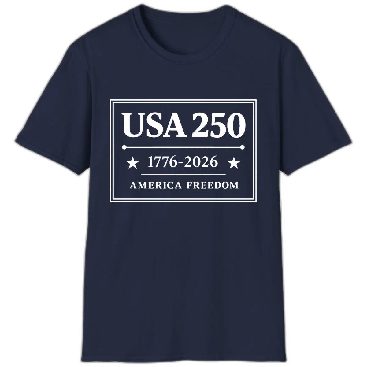 USA 250 America Freedom Celebration T-Shirt in Navy