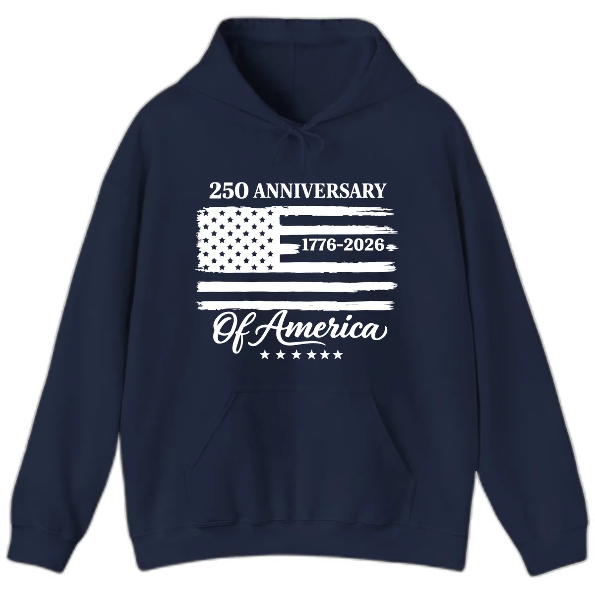 America 250th Anniversary Celebration Hoodie in Navy
