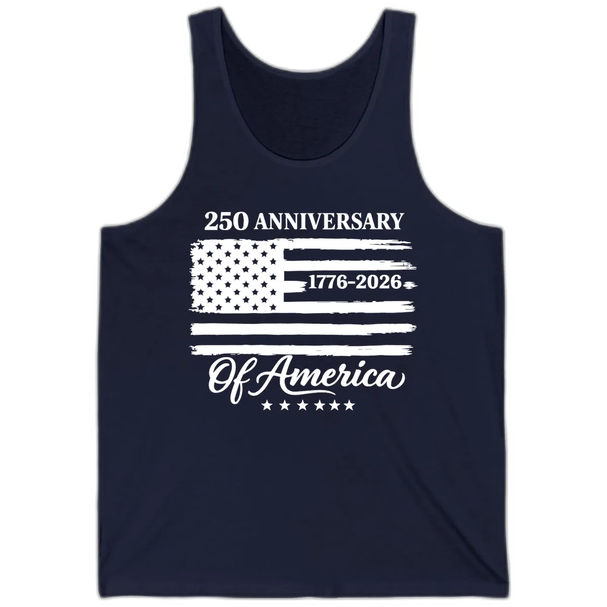 America 250th Anniversary Celebration Tank in Navy