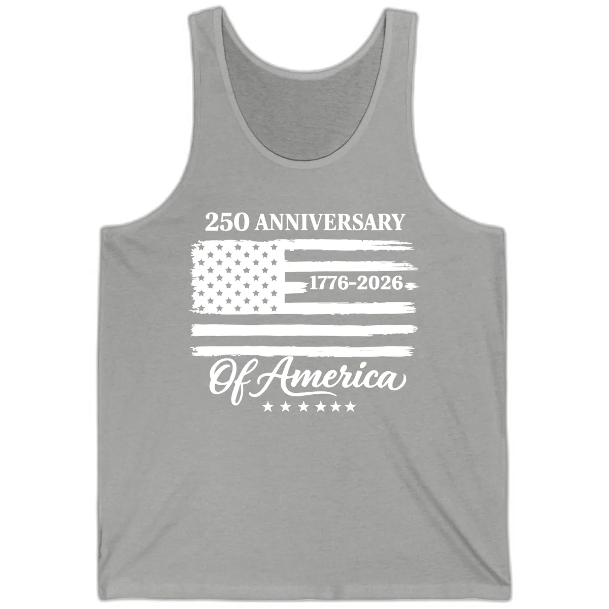 America 250th Anniversary Celebration Tank in Athletic Heather