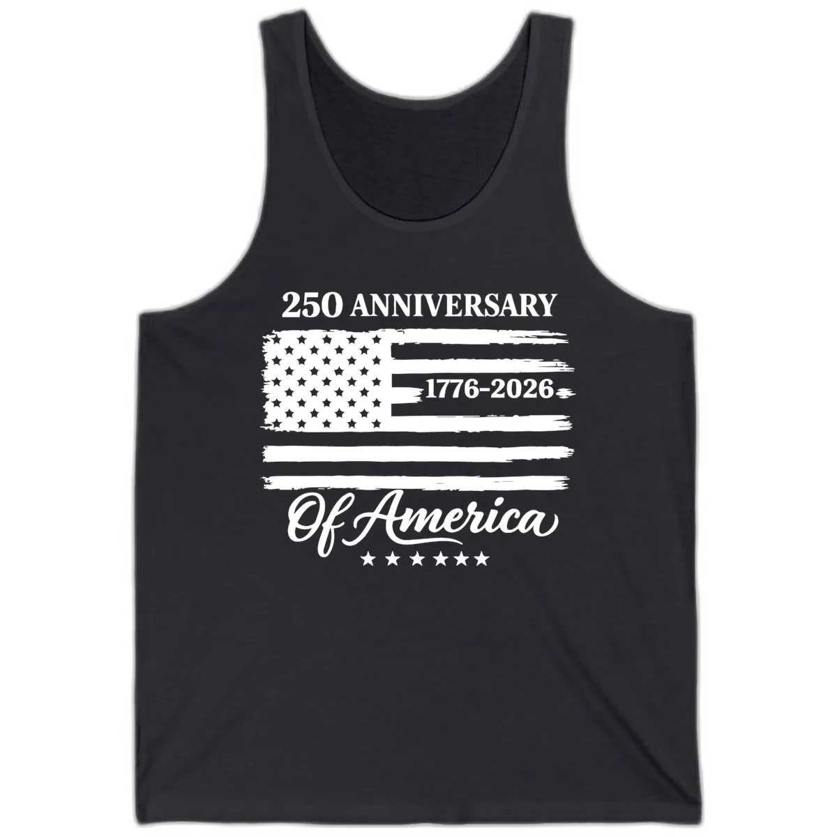 America 250th Anniversary Celebration Tank in Dark Grey