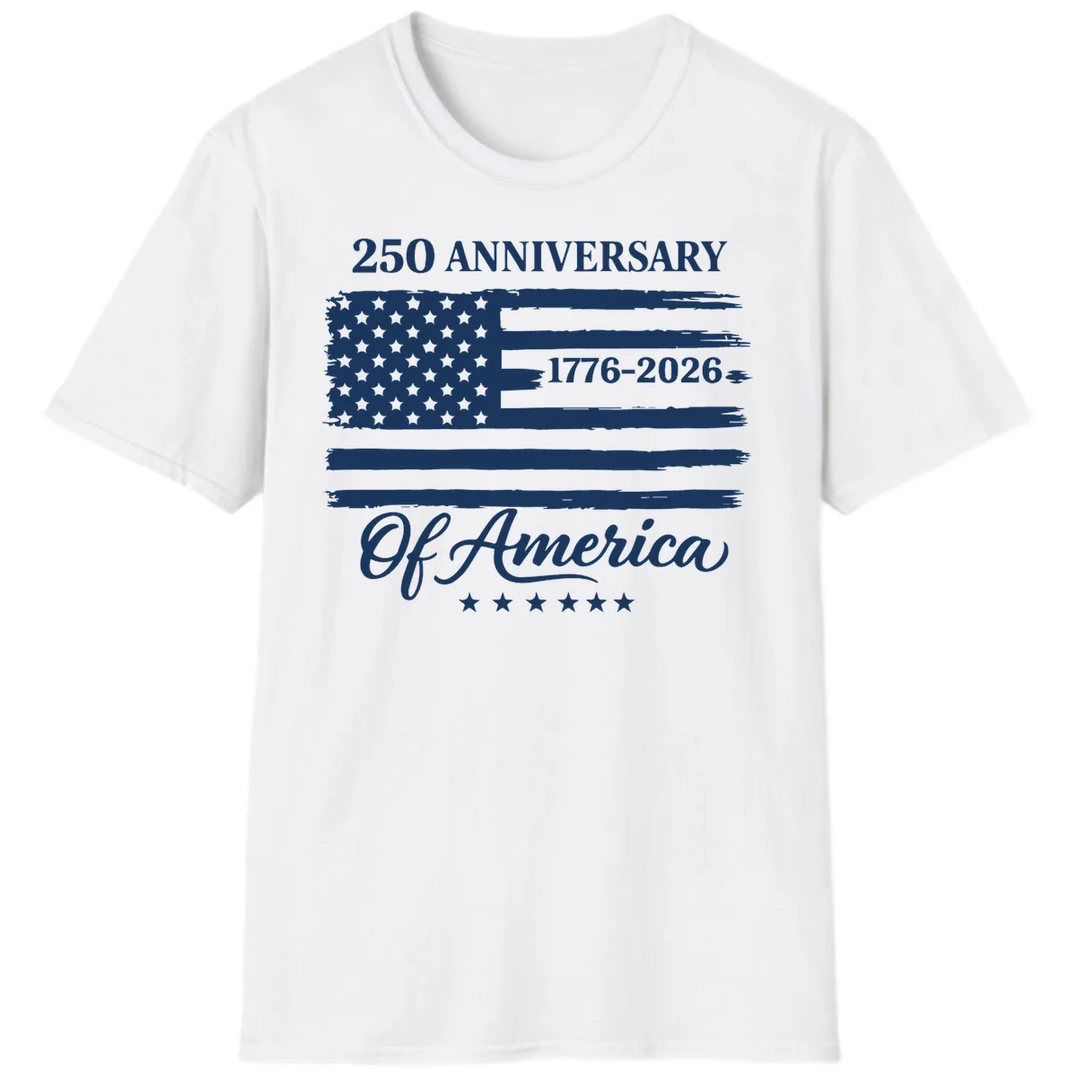 America 250th Anniversary Celebration T-Shirt in White
