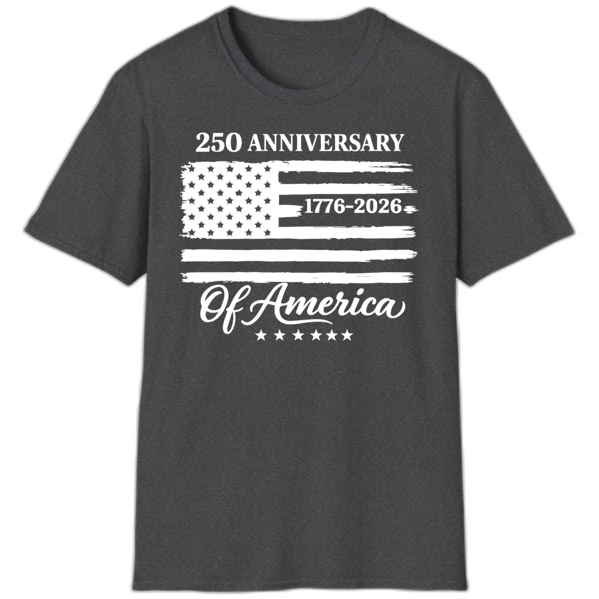 America 250th Anniversary Celebration T-Shirt in Dark Heather