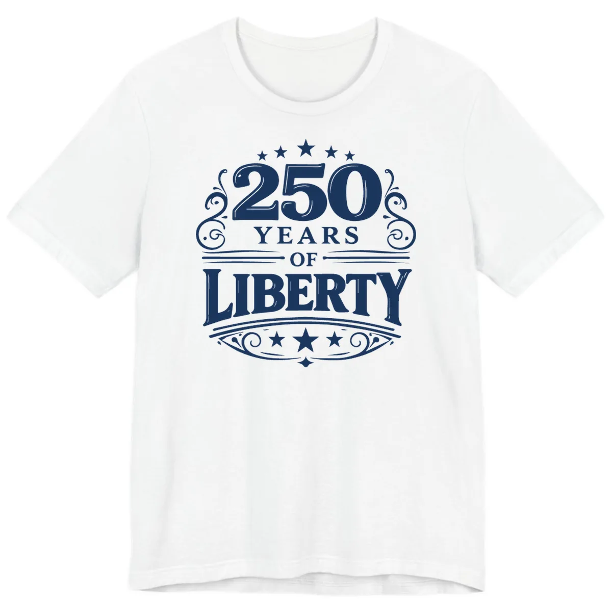 250 Years Of Liberty Celebration Premium T-Shirt in White