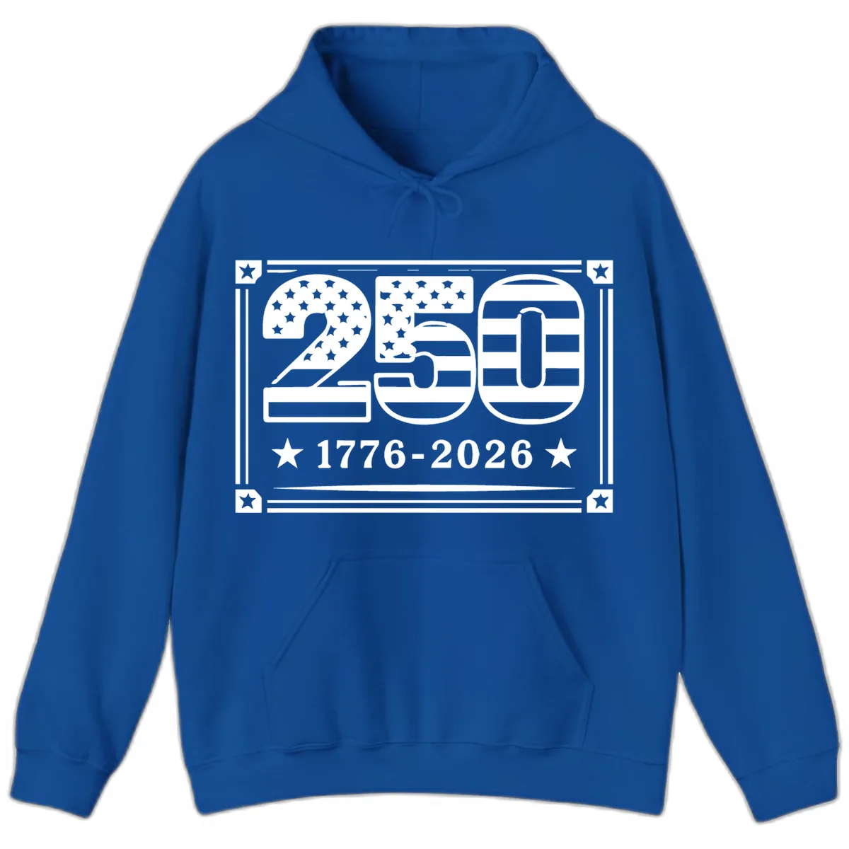 America 250th Anniversary Celebration Hoodie in Royal