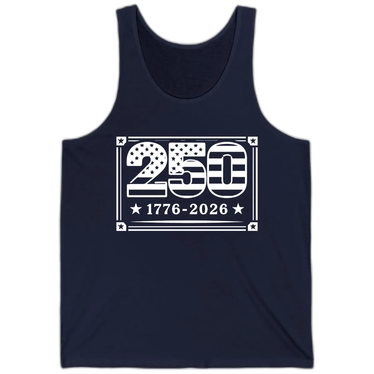 America 250th Anniversary Celebration Tank in Navy