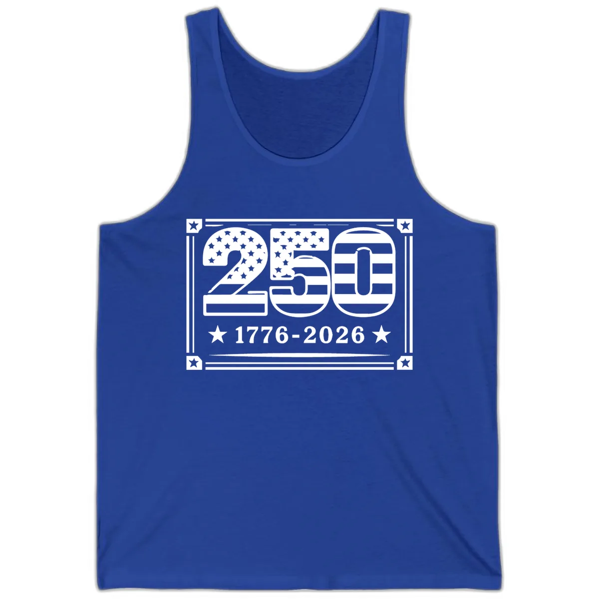 America 250th Anniversary Celebration Tank in True Royal