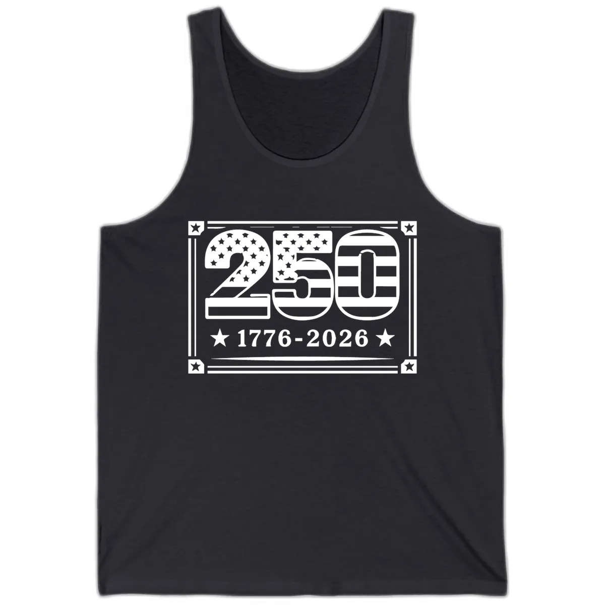 America 250th Anniversary Celebration Tank in Dark Grey