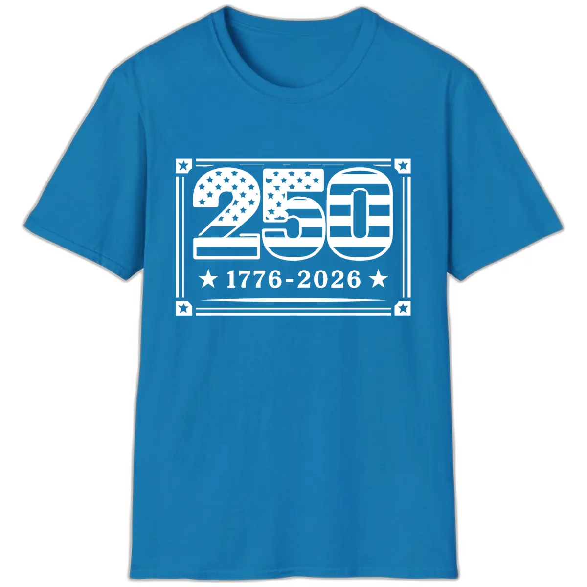 America 250th Anniversary Celebration T-Shirt in Sapphire