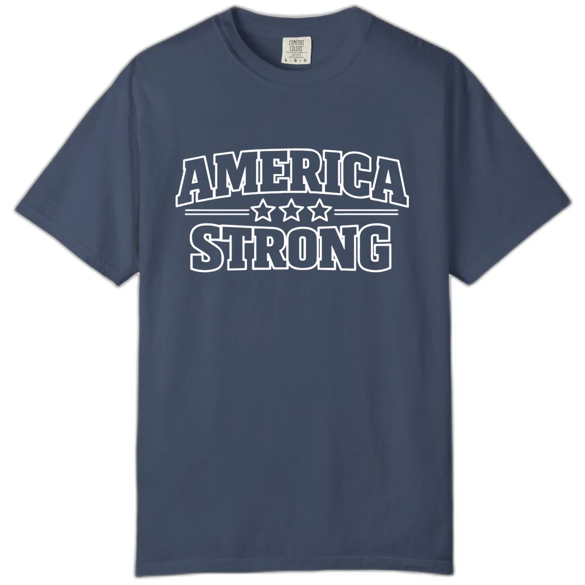 America Strong Celebration Comfort Color in Midnight