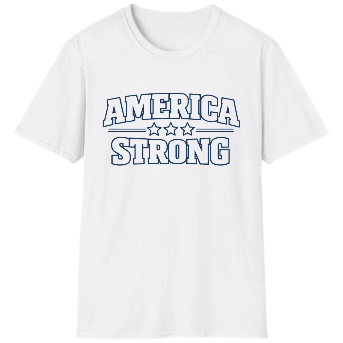 America Strong Celebration T-Shirt in White