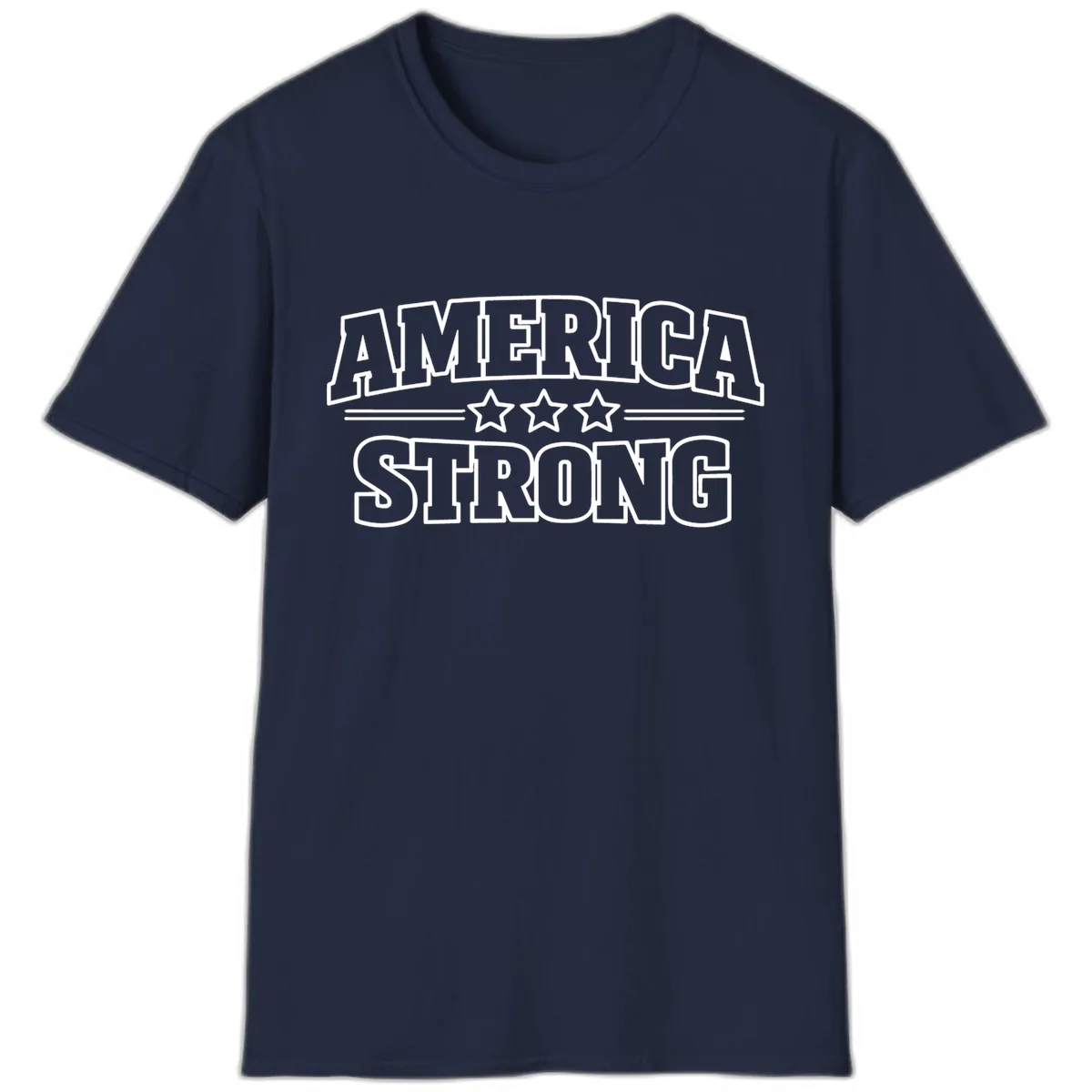 America Strong Celebration T-Shirt in Navy