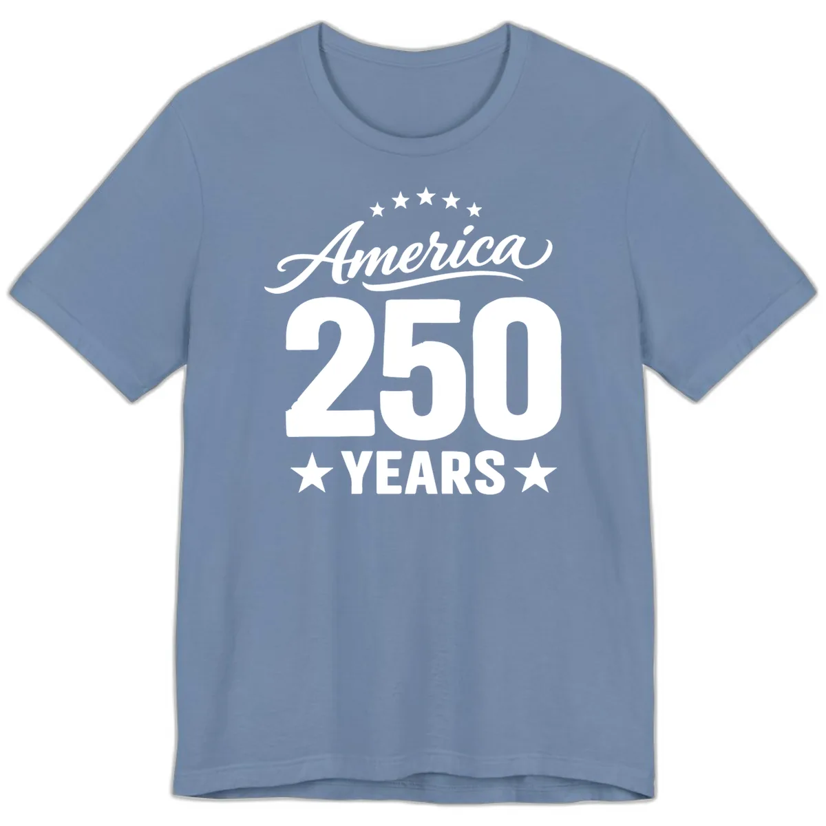 America 250 Years Celebration Tee Premium T-Shirt in Steel Blue