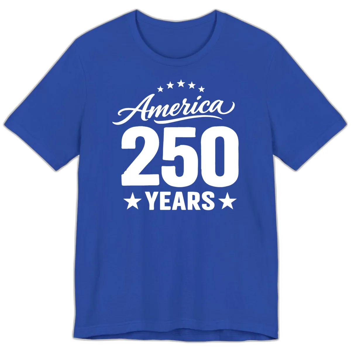 America 250 Years Celebration Tee Premium T-Shirt in True Royal