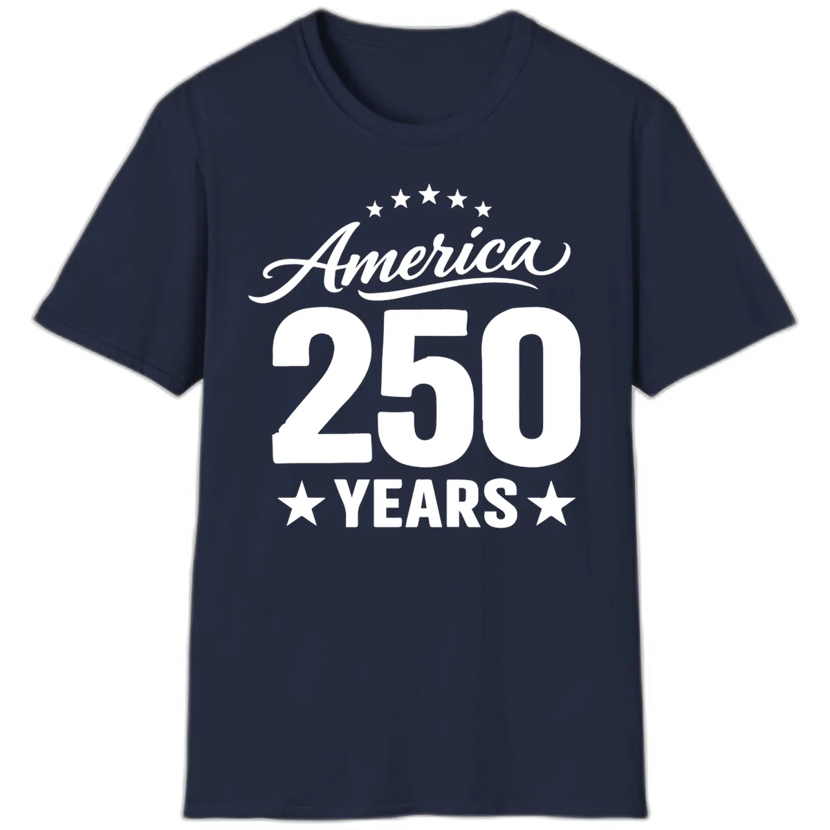 America 250 Years Celebration Tee T-Shirt in Navy