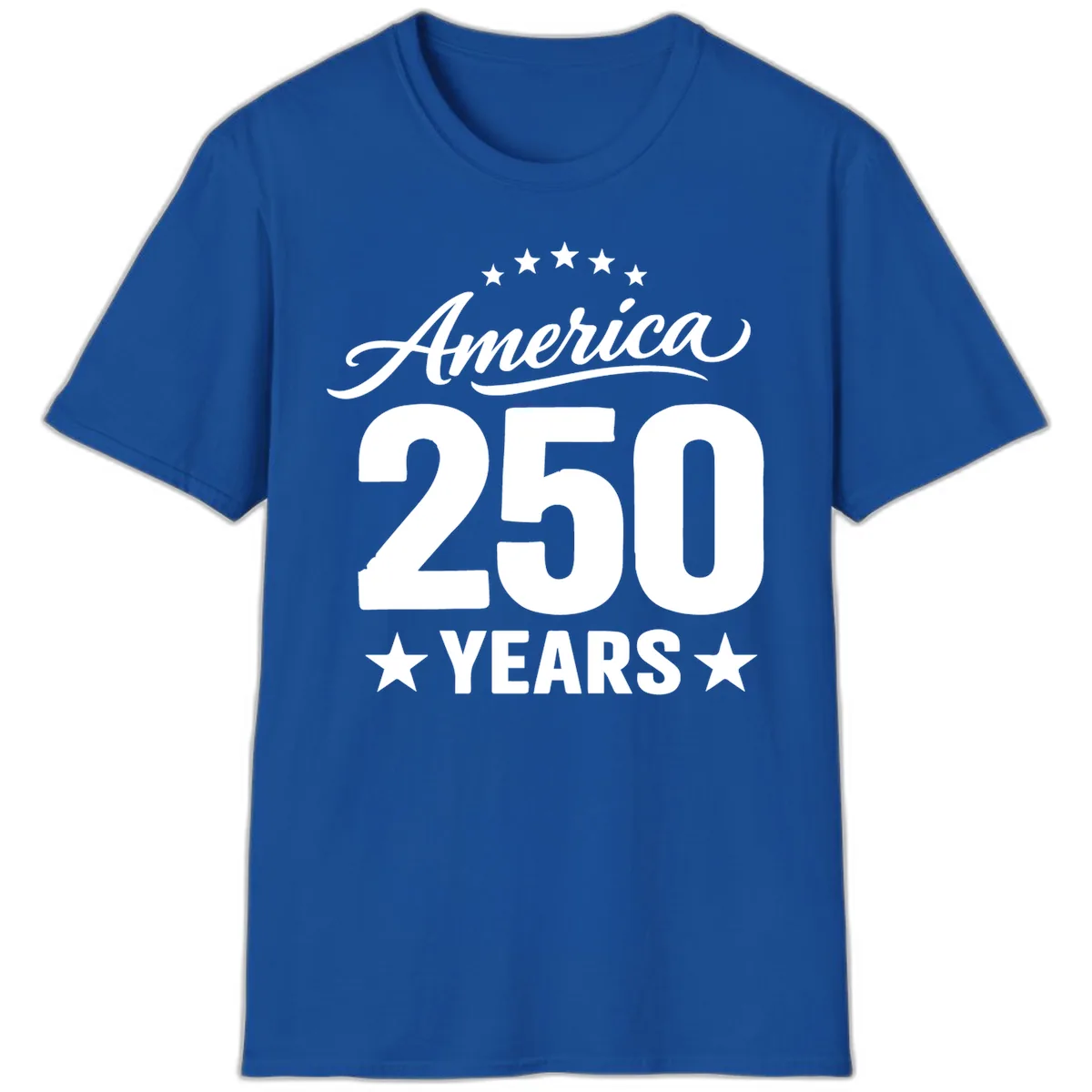 America 250 Years Celebration Tee T-Shirt in Royal